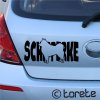 Šiperka nálepka- Der Schipperke Aufkleber sticker