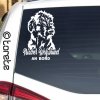 Irischer Wolfshund Aufkleber