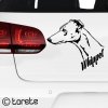 Whippet aufkleber sticker