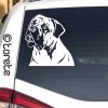Boerboel sticker nalepka bursky buldok aufkleber