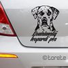 Catahoula nálepka Louisianský leopardí pes