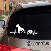 Kontinentální buldok nálepka-Continental Bulldog Aufkleber sticker