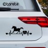Kůň nálepka - Pferd aufkleber - horse sticker