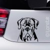Cane corso nálepka  autómatrica  autocollant de voiture  naklejka na samochód -Canecorso Aufkleber sticker