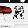 American Pit Bull Terrier Americký pitbulteriér Amerykański pitbulterier Amerikai pitbull terrier pitbullterrier pitbullterier sticker nalepka aufkleber