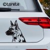 Holländischer Schäferhund Aufkleber -Dutch Shepherd sticker - Holandský ovčák nálepka