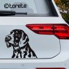 Český Fousek nálepka - Bohemian Wire-Haired Pointing Griffon sticker