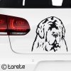 Novofundlandský pes nálepka - Newfoundland Dog sticker - Neufundländer Aufkleber