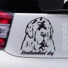Newfoundland Dog sticker