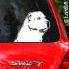 Central Asian Shepherd Dog sticker - Zentralasiatischer Owtscharka aufkleber - Středoasijský pastevecký pes nálepka - Stredoázijský ovčiak lepka