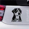 Grand Bouvier Suisse  Autocollant / Sticker