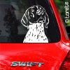 Německý ohař krátkosrstý nálepka - German Shorthaired Pointer sticker - Deutsch Kurzhaar Aufkleber - Nemecký krátkosrstý stavač lepka