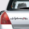 jagdterrier jagdterier nalepka sticker aufkleber