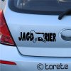 jagdterrier sticker aufkleber - jagdterier nalepka