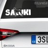saluki nalepka sticker aufkleber
