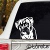 German Boxer sticker - Německý boxer nálepka - Deutscher Boxer Aufkleber
