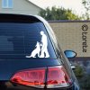 German Shepherd sticker - Německý ovčák nálepka - Deutscher Schäferhund Aufkleber