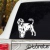 Portuguese Water Dog  sticker - Portugalský vodní pes nálepka-Portugiesischer Wasserhund Aufkleber