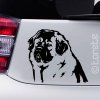 Caucasian Shepherd Dog sticker - Kaukasischer Owtscharka aufkleber - Kavkazský pastevecký pes nalepka