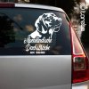 Alpenländische Dachsbracke autoaufkleber