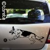 German Shepherd sticker - Německý ovčák nálepka-Deutscher Schäferhund Aufkleber
