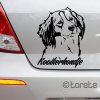 Kooikerhondje nalepka sticker aufkleber
