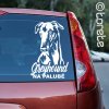 Greyhound nalepka