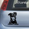 Deutscher Pinscher aufkleber