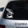 štika nalepka - pike sticker - Hecht aufkleber