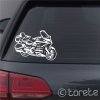 Motorka Gold wing nálepka sticker aufkleber