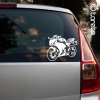 Motorka sportovní nálepka - Motorrad Sporttourer aufkleber - Motorbike Sport sticker