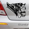 chladnokrevnik kun nalepka - Draft horse sticker - Kaltblutpferd aufkleber