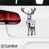 Jelen nalepka Hirsch aufkleber deer sticker