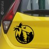 lovec kachen nalepka - Entenjagd aufkleber - duck hunter sticker