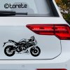 nalepka honda cbr 650 sticker aufkleber
