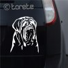 Mastino Napoletano aufkleber - Neapolský mastin nálepka - Neapolitan Mastiff sticker