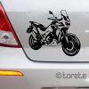 Motorka Afrika twin nálepka sticker aufkleber
