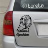 Mastino Napoletano aufkleber