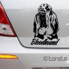 Bloodhound nálepka - stickers- aufkleber - lepka