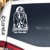 bloodhound nalepka