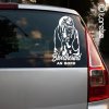 bloodhound aufkleber
