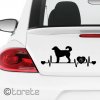 cesky horsky pes nalepka - Tschechischer Berghund aufkleber - Czech mountain dog sticker