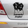 Tschechischer Berghund aufkleber