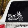 motorka suzuki v strom 650 nalepka sticker aufkleber