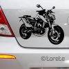 ktm duke 890r nalepka sticker aufkleber