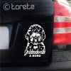 Goldendoodle autocollant de voiture