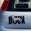 Německá doga nálepka