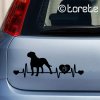 americky buldok  nalepka American bulldog sticker