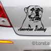 americky buldok nalepka American Bulldog sticker