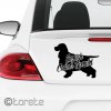 Anglický kokršpaněl nálepka-Englische Cocker Spaniel Aufkleber